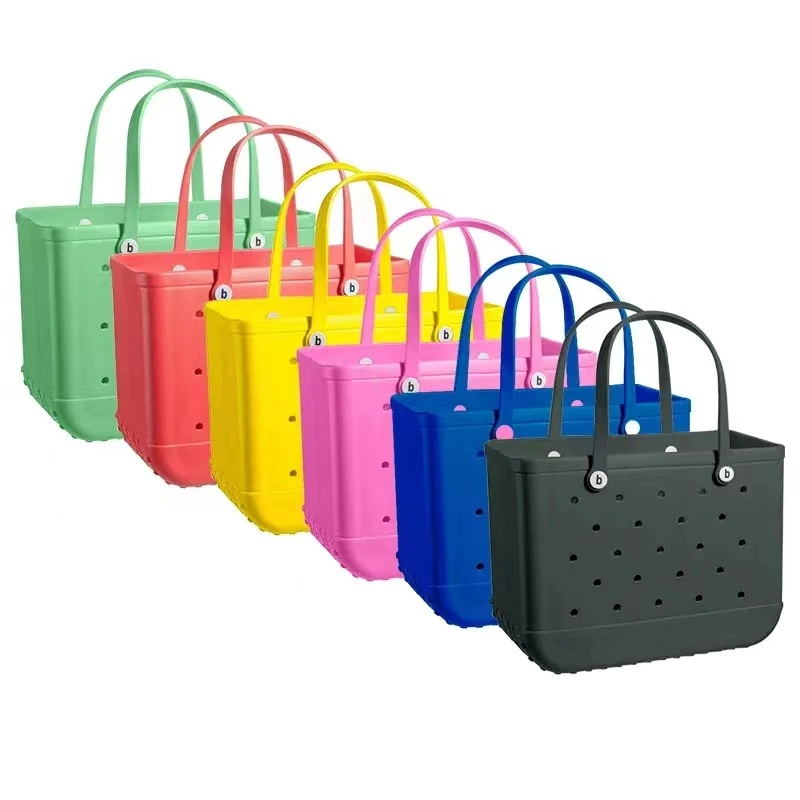 Customized Summer Outdoor Extra Large Rubber Beach Bag Best Seller EVA Tote Bag Style Beach and Sports Bag